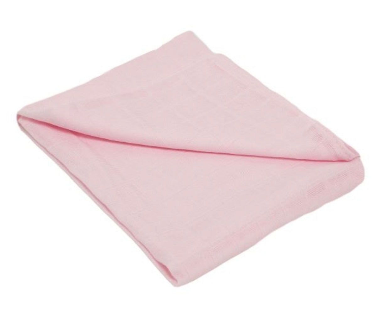 Muslin squares pink , white or blue