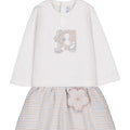 Pre order Mayoral girls tweed skirt set