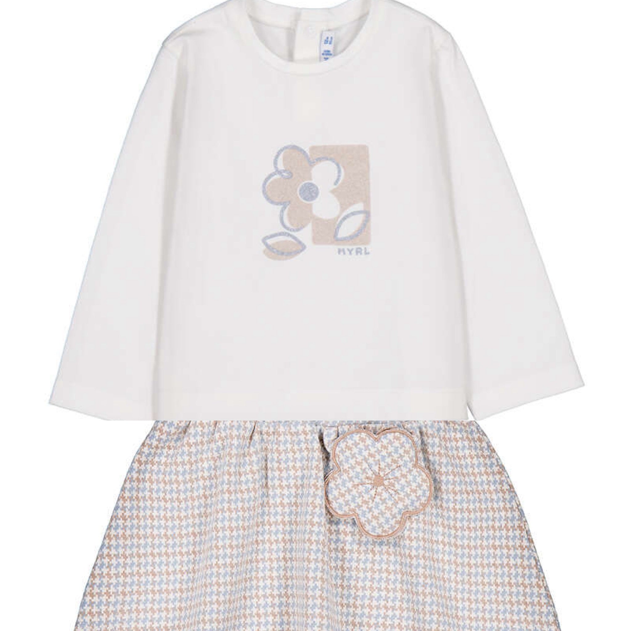 Pre order Mayoral girls tweed skirt set