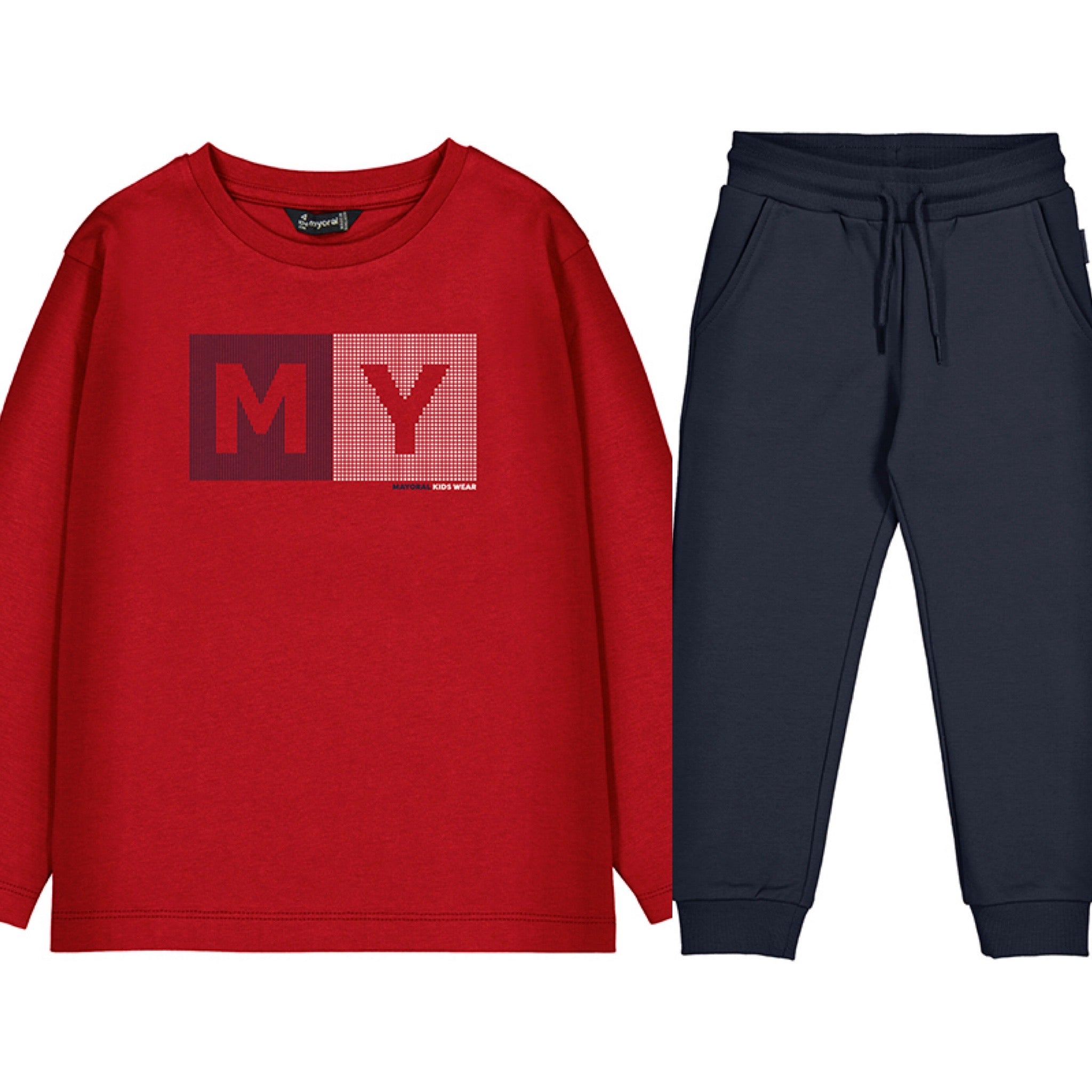 Mayoral boys top & jogger set Aw25