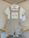 Sarah Louise boys 2 piece sail boat shorts set SL0037 -EXCLUSIVE