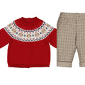 Mayoral baby boys knitted jumper set AW25
