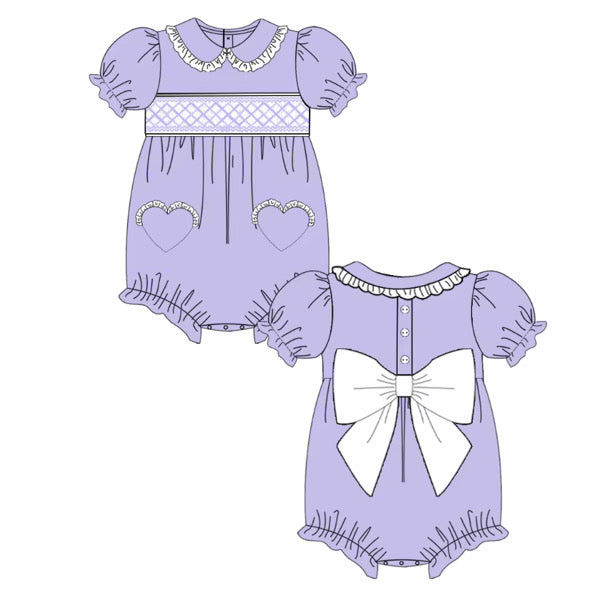 Envy My Baby lilac girls romper 💜