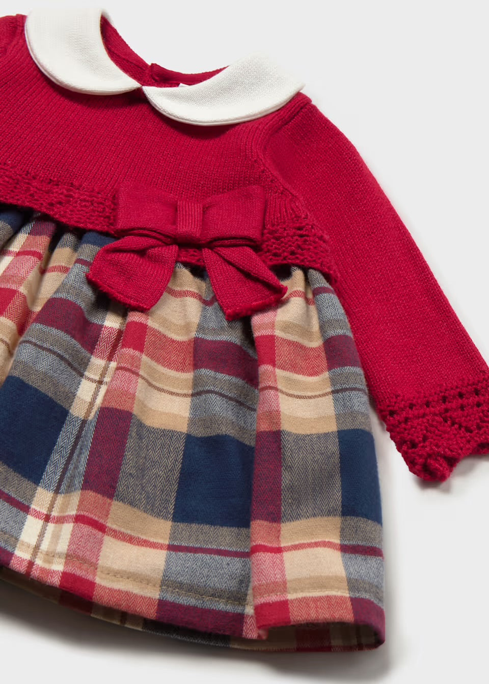Mayoral baby girls tartan dress 2.801