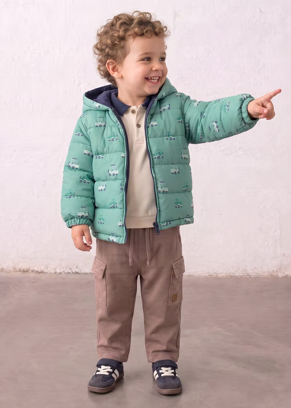 Mayoral boys reversable coat 2.421