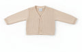 Pex baby boys knitted beige / blue cardigan