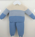 Pex baby boys knitted trouser set
