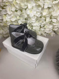 Spanish leather grey shoes size 5 only