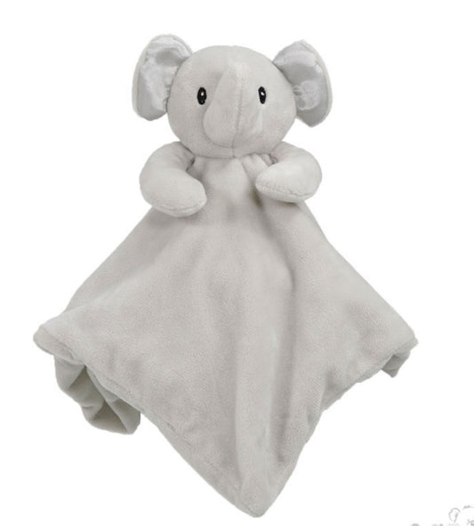 Grey baby elephant mink comforter