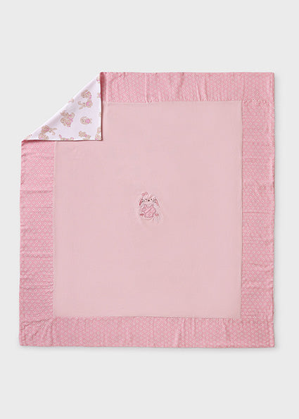 Mayoral bunny blanket pink / blue