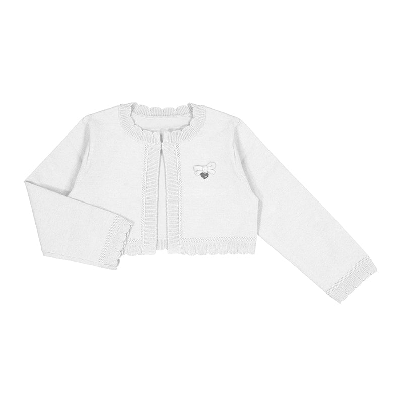 Mayoral bolero  girls knit cardigan SS24