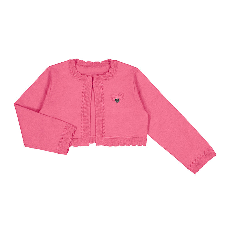 Mayoral bolero  girls knit cardigan SS24
