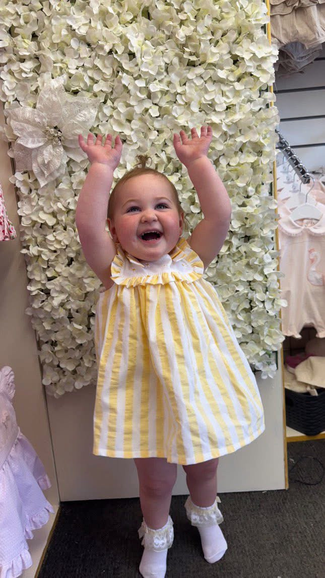 Deolinda girls dress & bloomers set SS25 25316