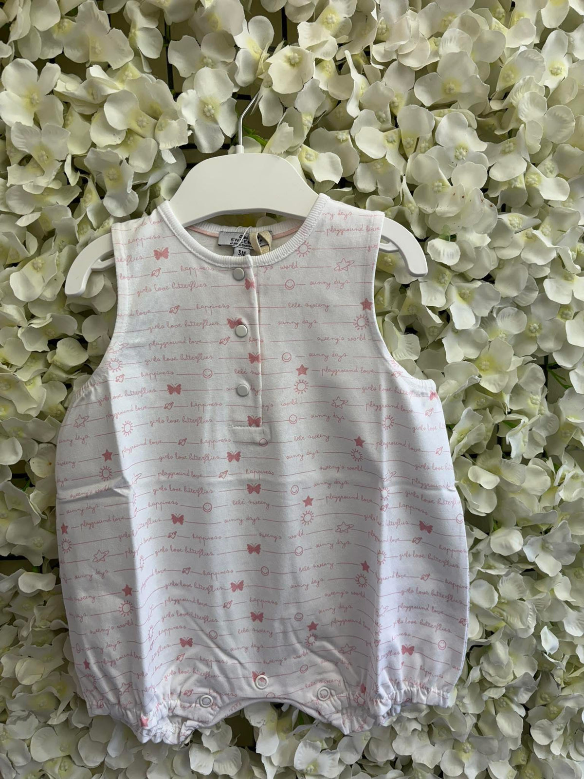 Bebe Sweeny baby girls sun romper