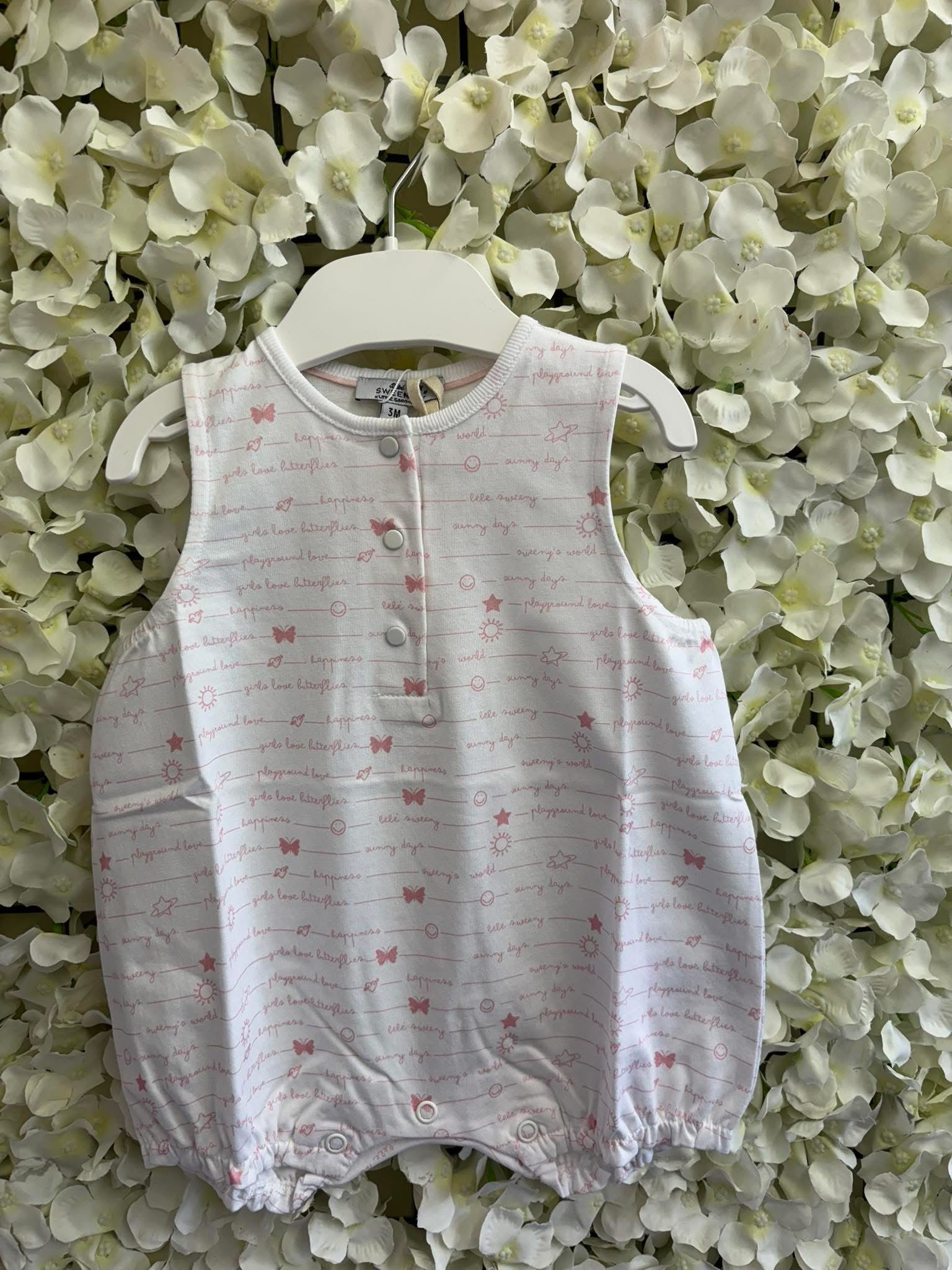 Bebe Sweeny baby girls sun romper