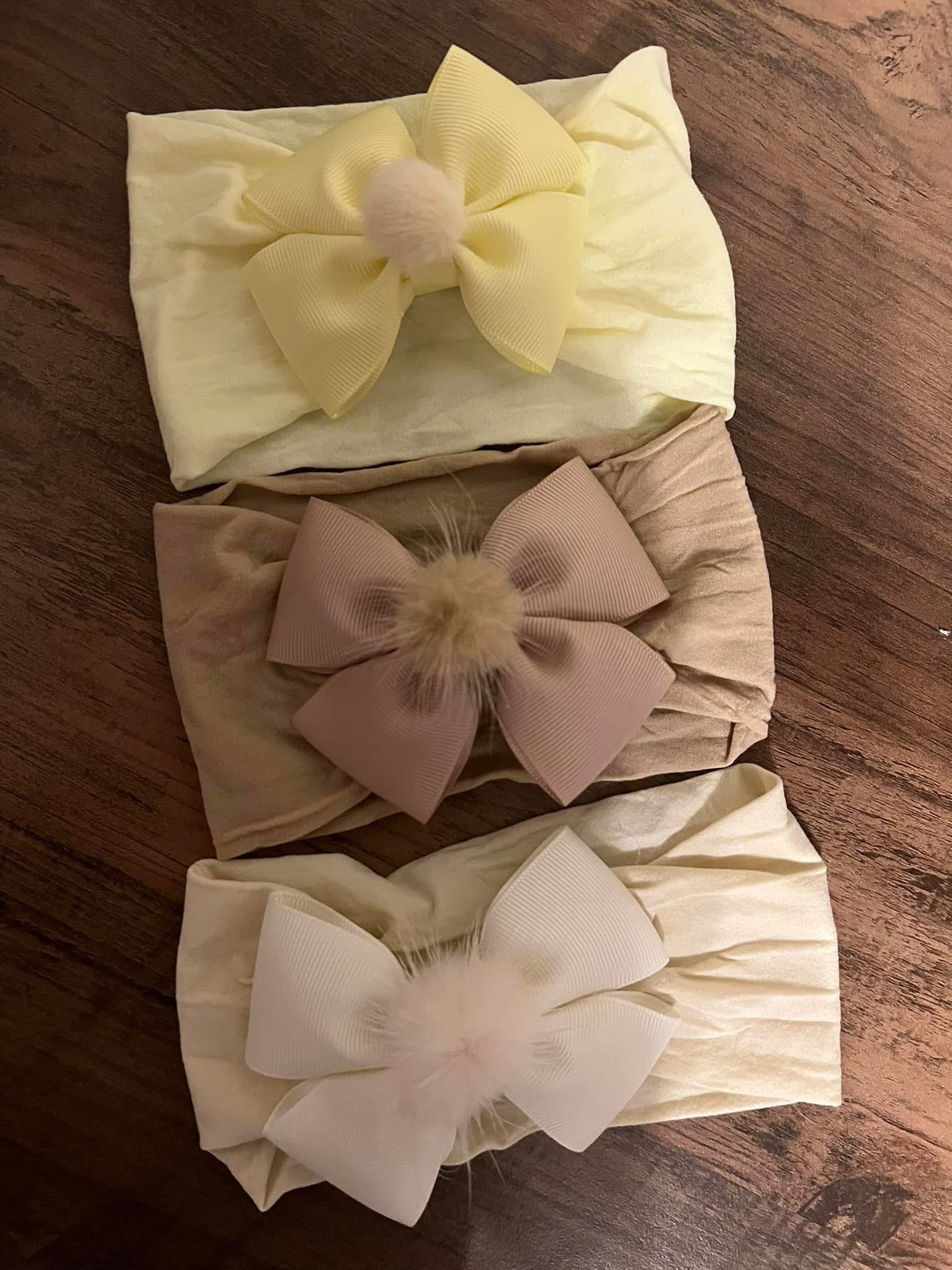 Handmade baby headbands