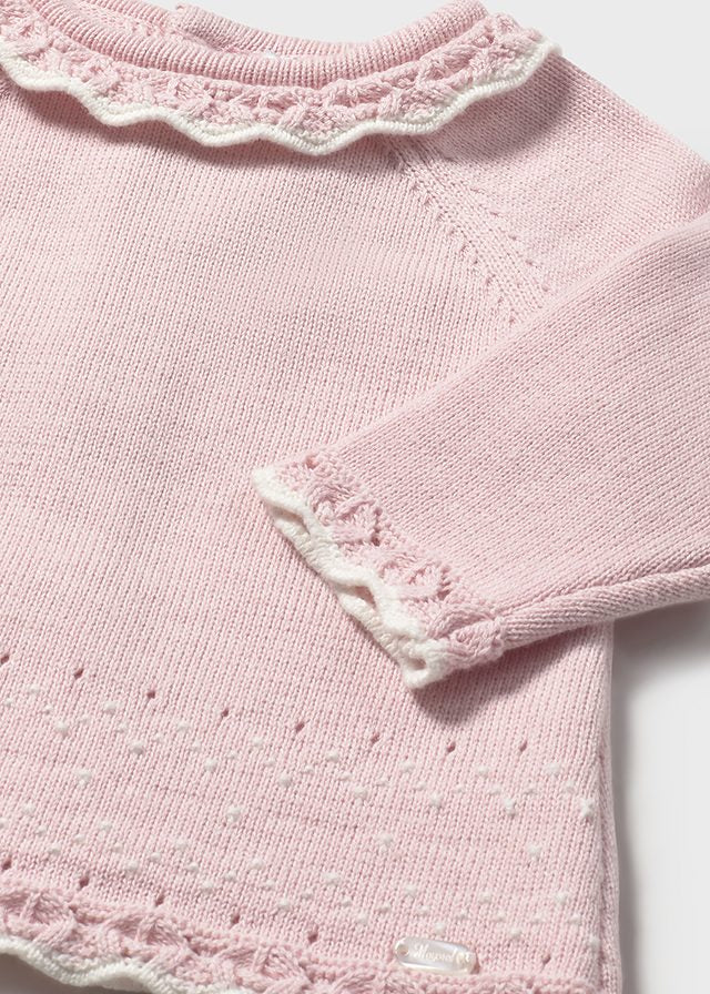 Mayoral baby girls pink shorts set AW25 2.256