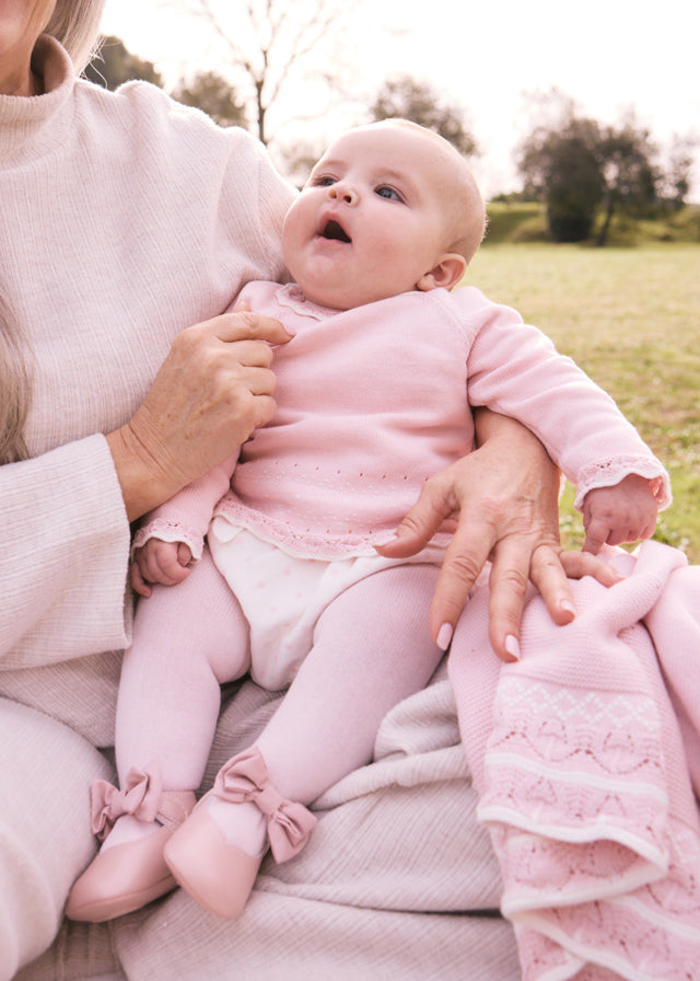 Mayoral baby girls pink shorts set AW25 2.256