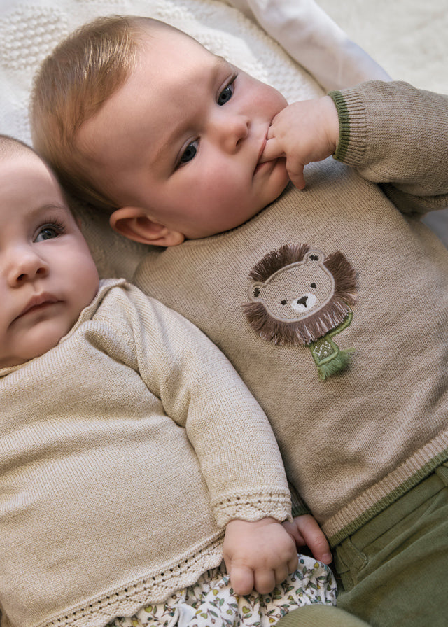 Mayoral baby boys jumper & shorts set AW25 2.259