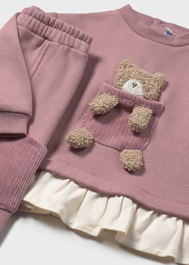 Mayoral girls teddy tracksuit AW25 2.843