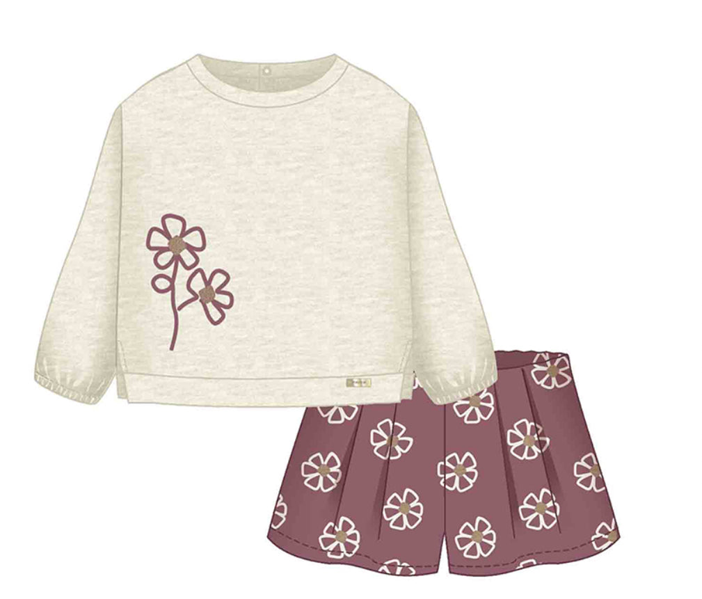 Mayoral girls shorts set  AW25 2.262
