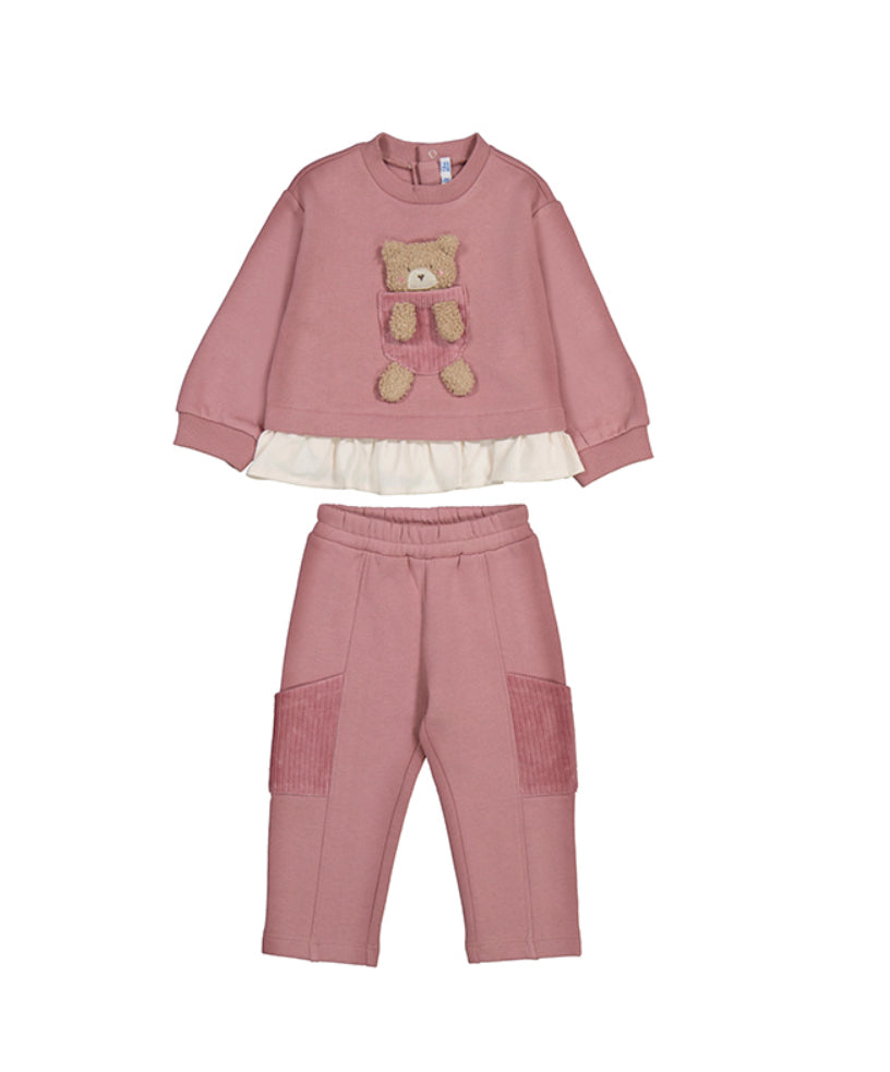 Mayoral girls teddy tracksuit AW25 2.843
