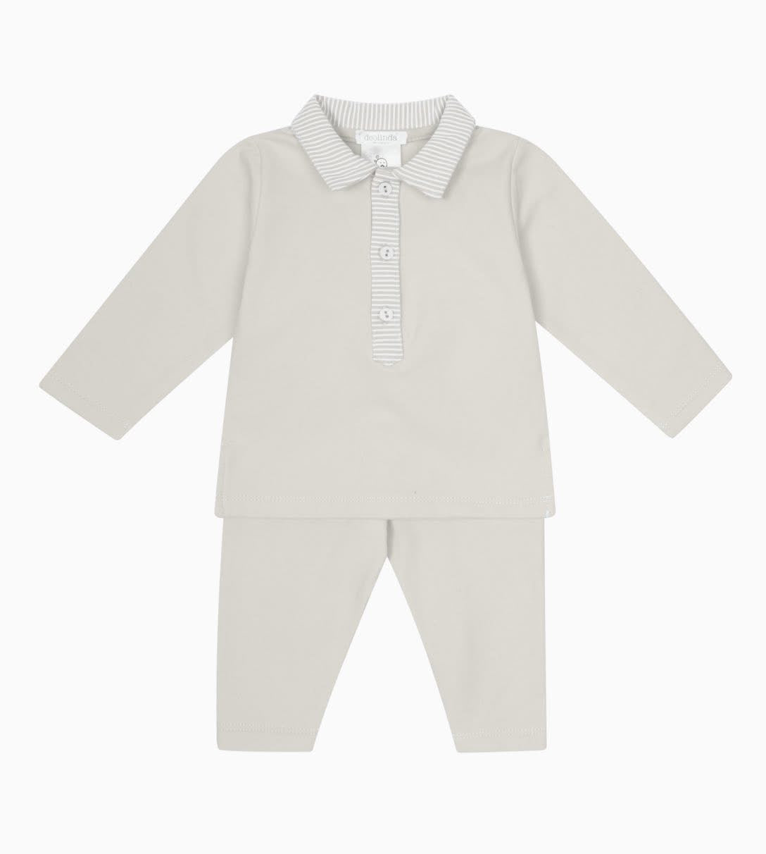 Deolinda boys beige tracksuit AW25 DBI25901