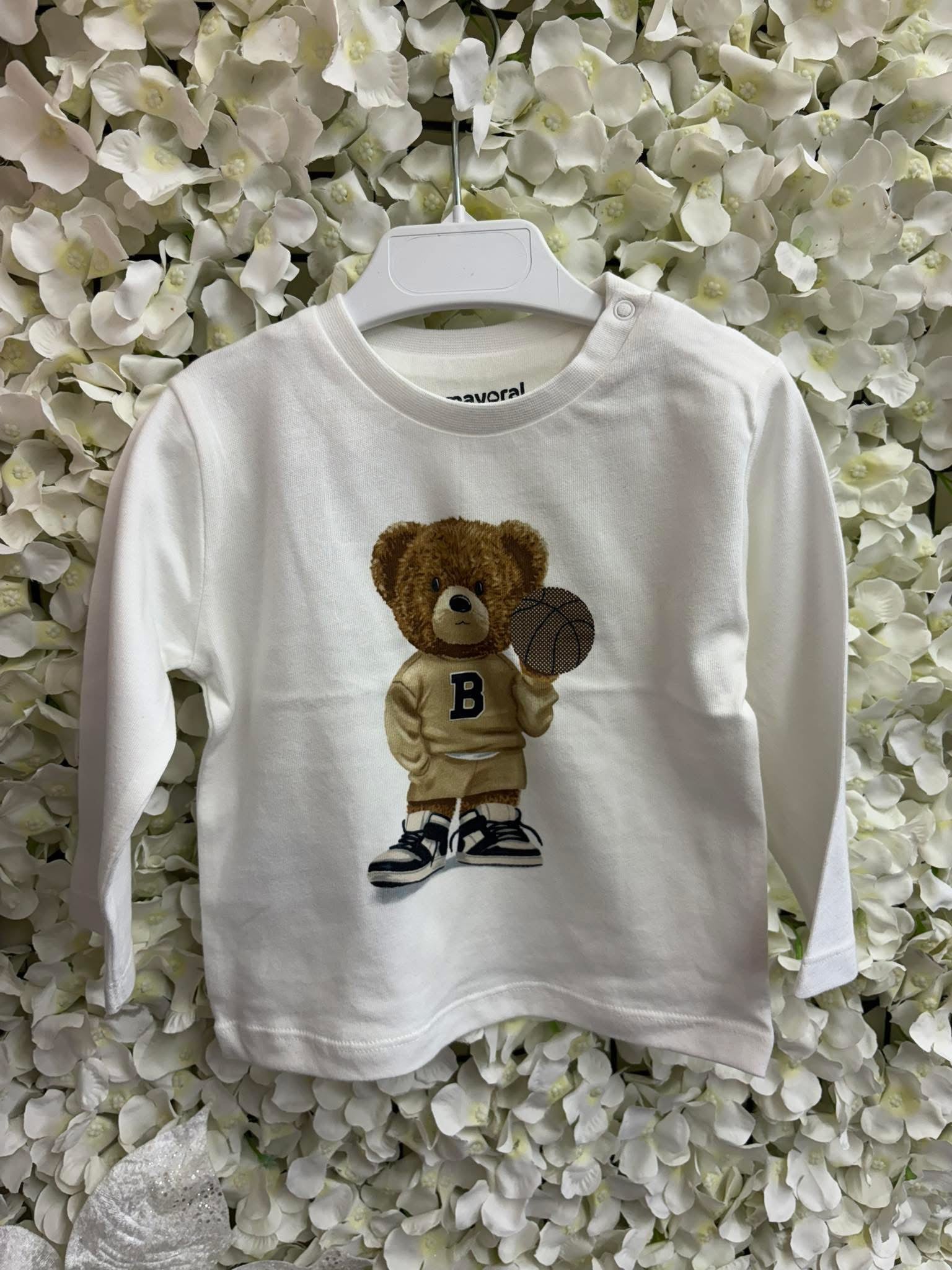 Mayoral baby boys Teddy top