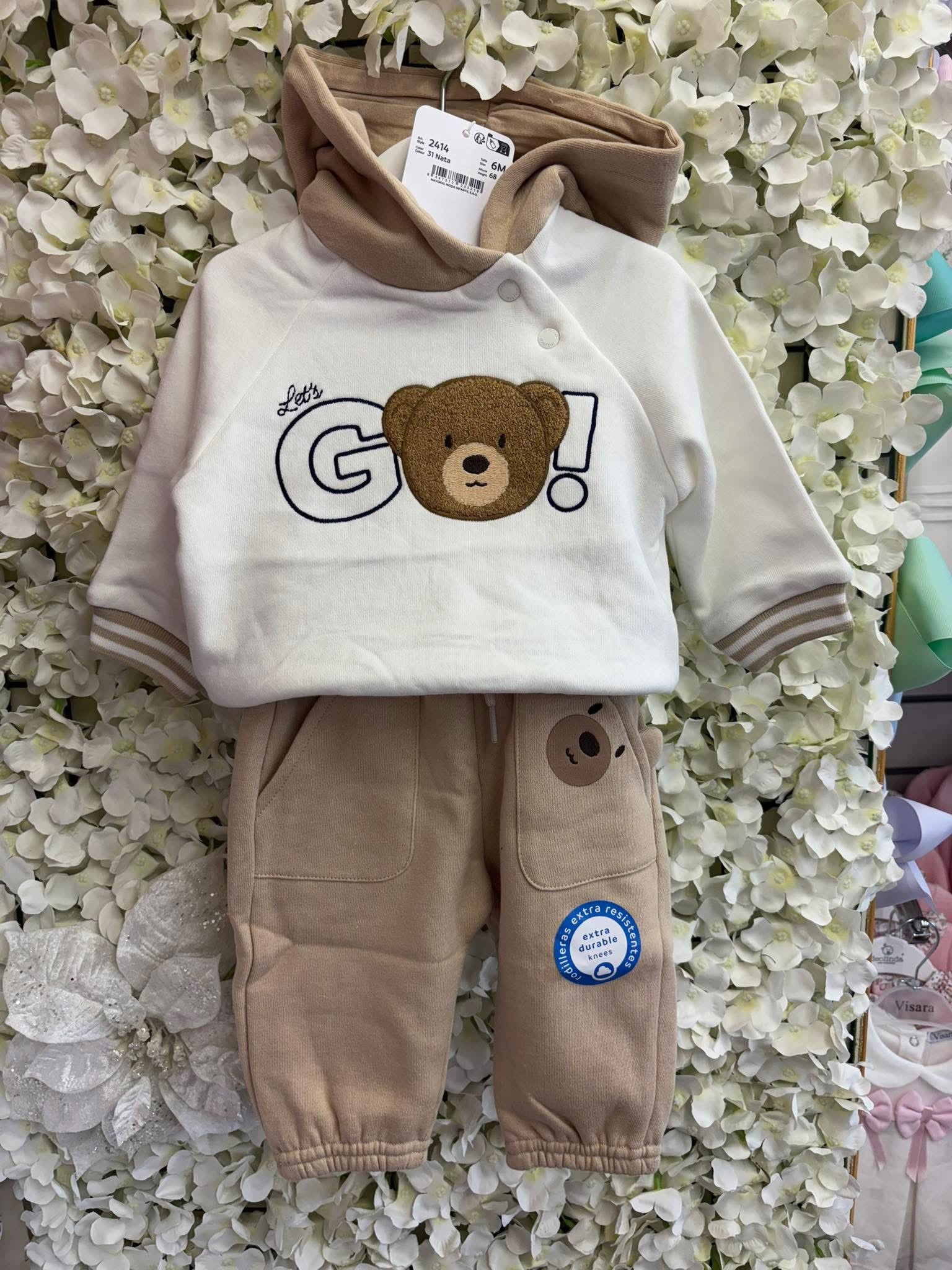 Mayoral baby boys Teddy tracksuits