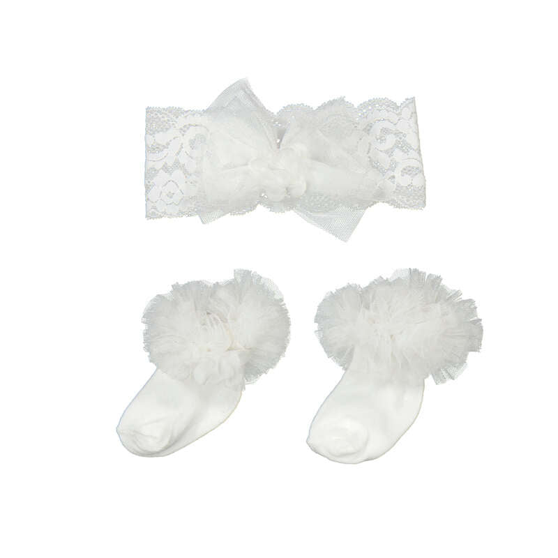 Mayoral baby girls headband & sock 9.055