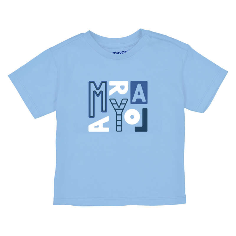 Mayoral boys skyblue t shirt -106