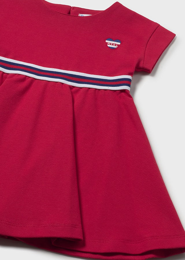 Mayoral girls red dress 1.918