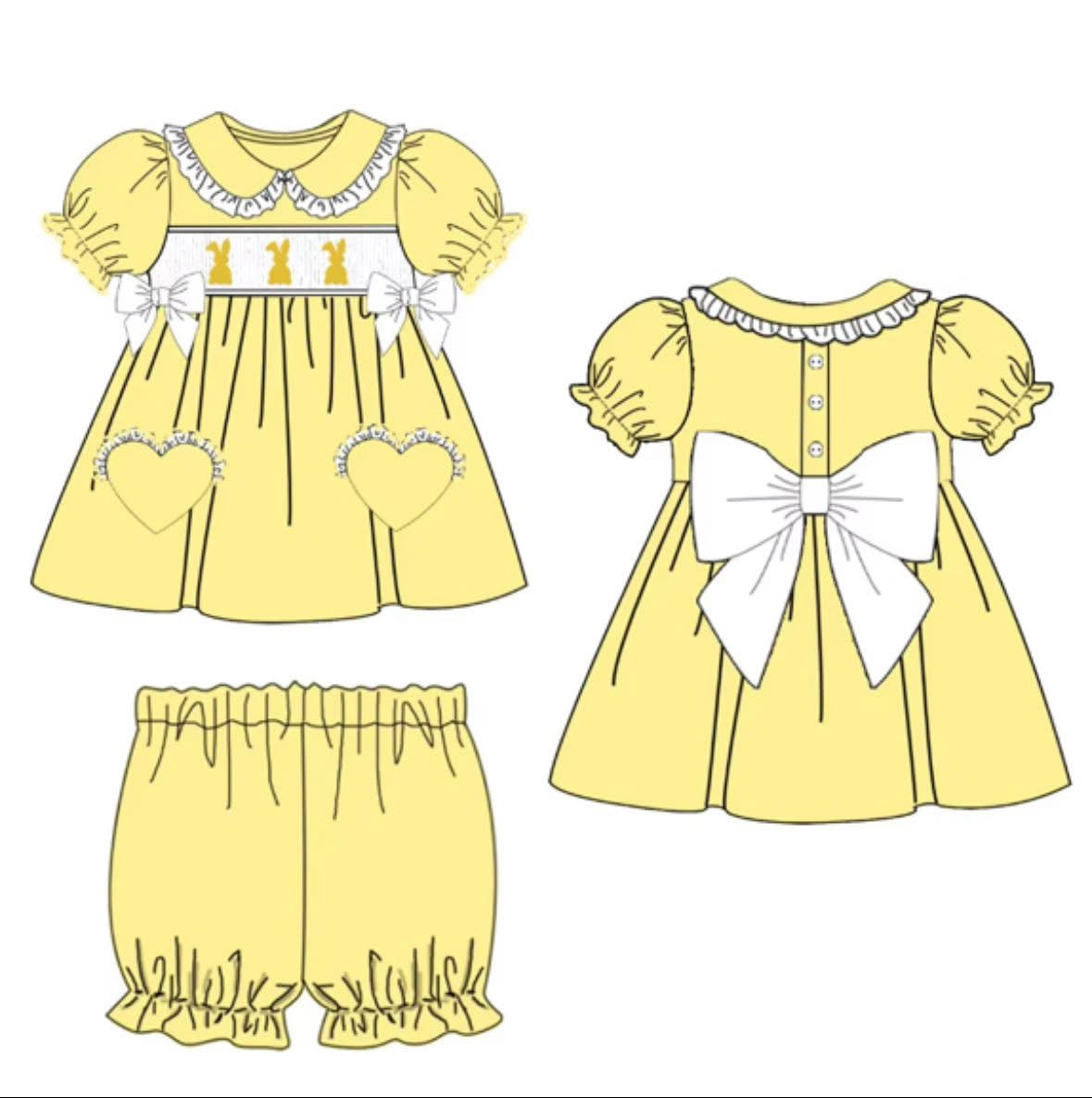 Envy My Baby lemon bunny girls jamas - preorders