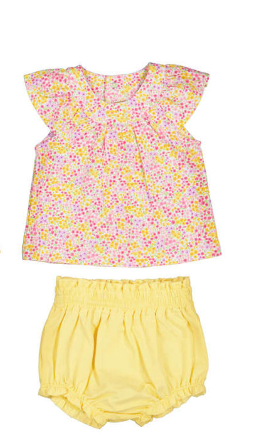 Mayoral ditzy floral shorts set 1.639