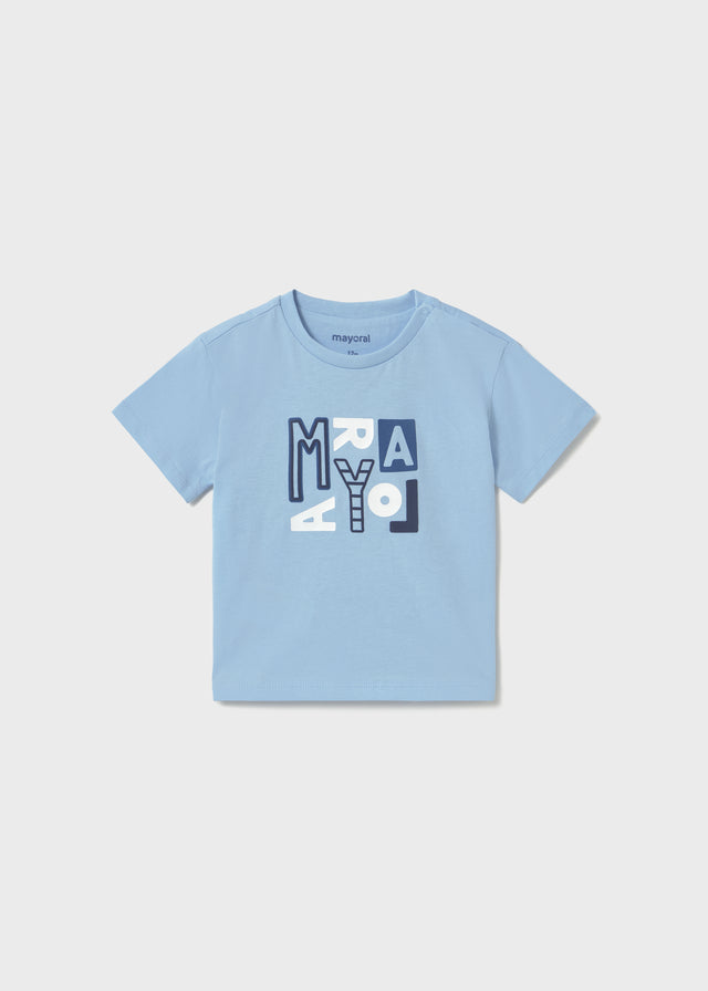 Mayoral boys skyblue t shirt -106