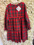 Kcl girls tartan dress 6-8yrs