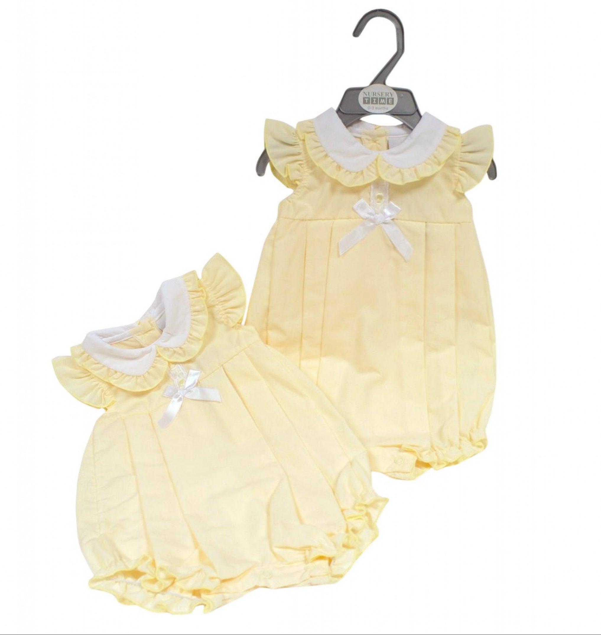 My Little Chick lemon baby girls romper