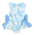 Girls blue animal print swimsuit