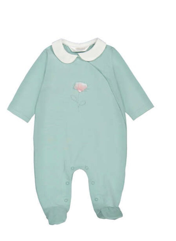 Mayoral baby girls green babygrow 1.703