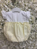 Little stars lemon baby girls romper