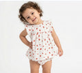 Baby girls 2 piece strawberry jam  pants set