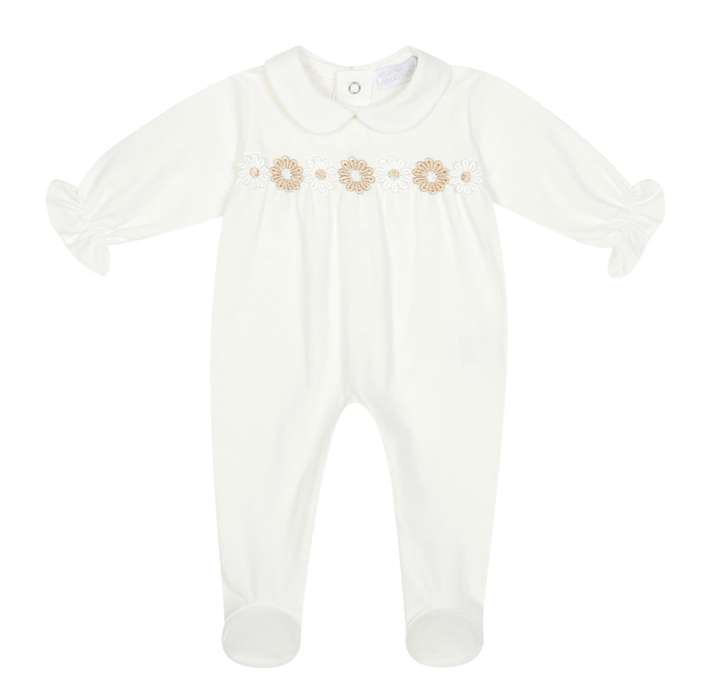 Chic by Deolinda babygirls babygrow & hat CDV26014