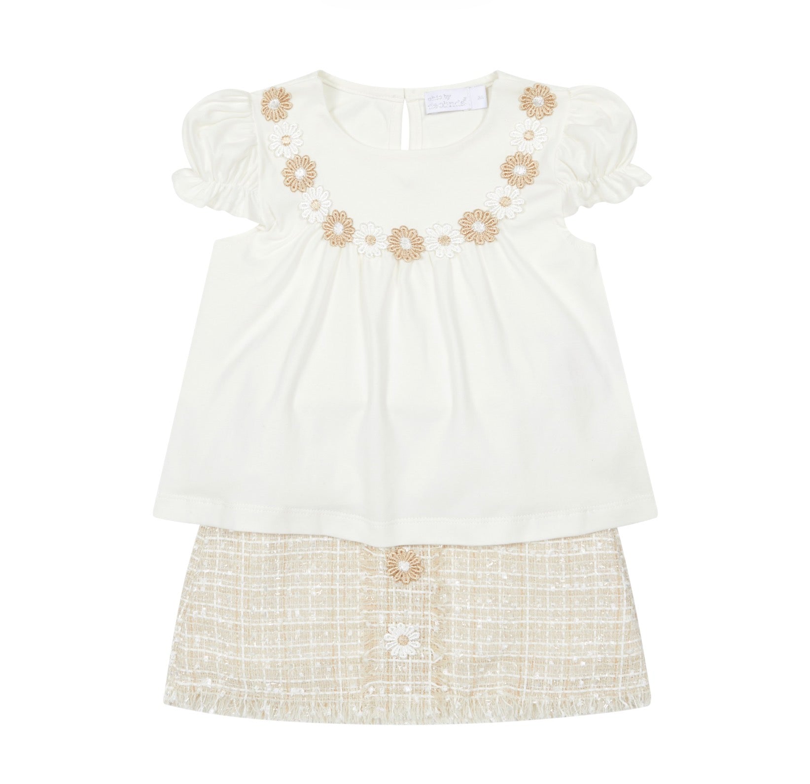 Chic By Deolinda girls 2 piece skirt set Cdv26017