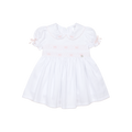 Deolinda baby girls white smocked dress DBV26404