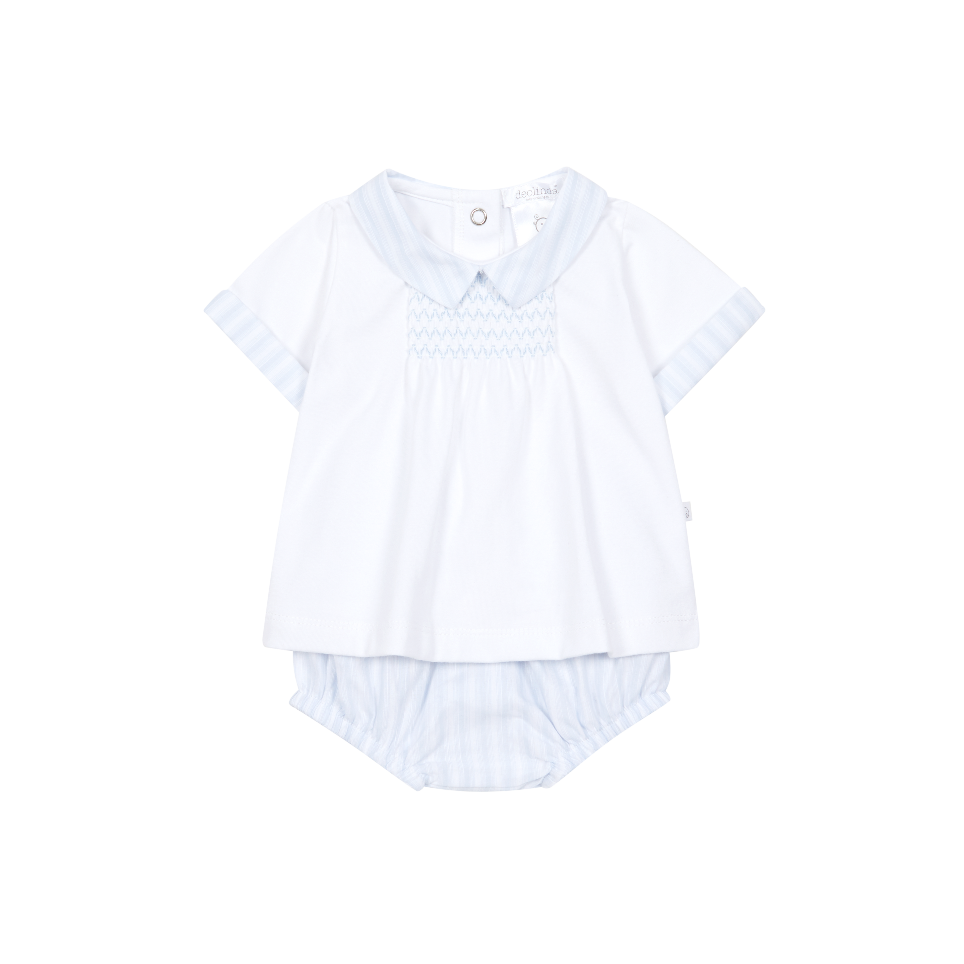 Deolinda baby boys smocked jam pants set DBV26609