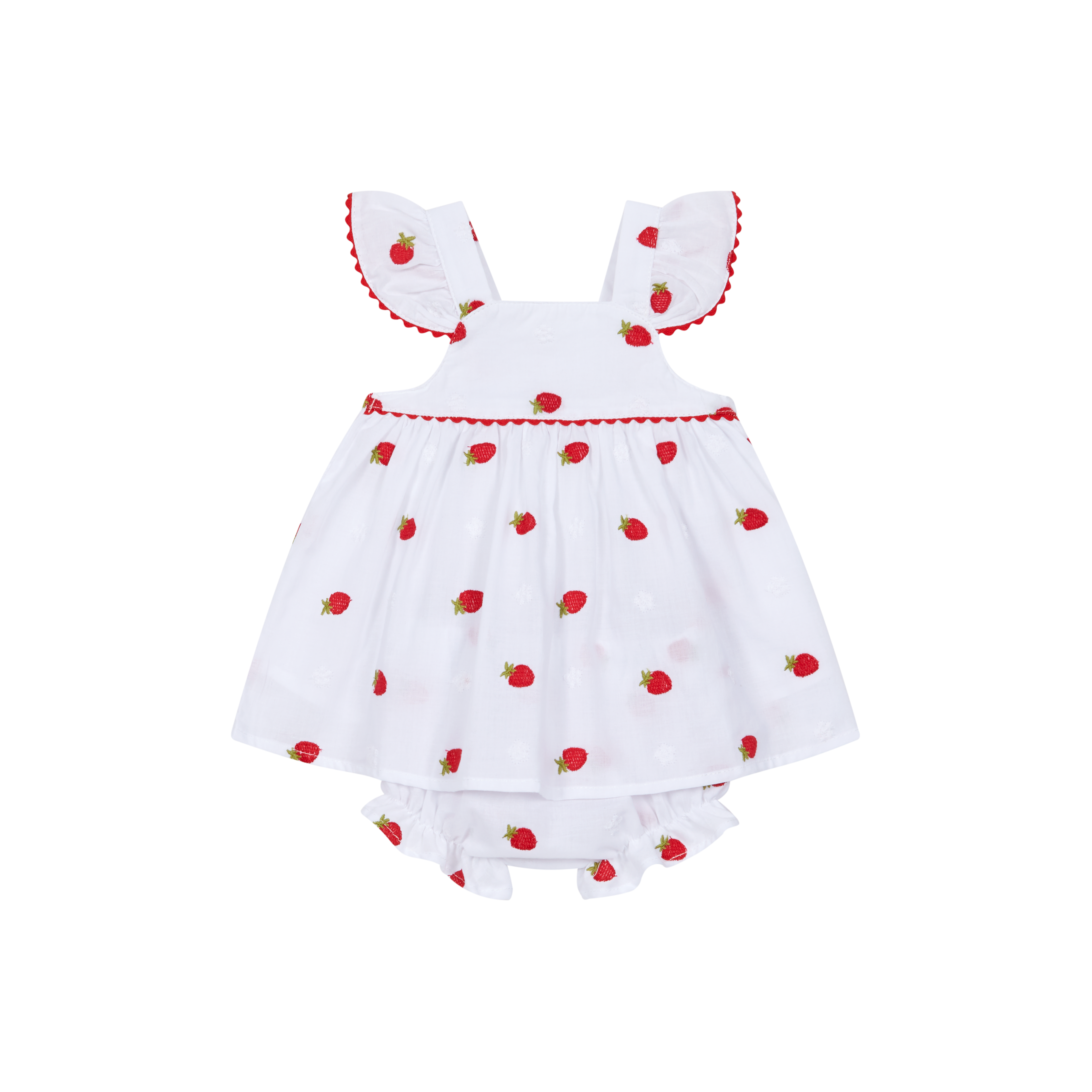 Deolinda strawberry dress & bloomers DBV23606