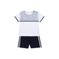 Deolinda boys navy shorts set DBV26735