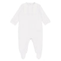 Blues Baby white neutral babygrow BB2291
