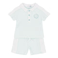Blues Baby mint green boys shorts set BB3036