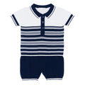 Blues Baby navy bits knitted sets Bb1345